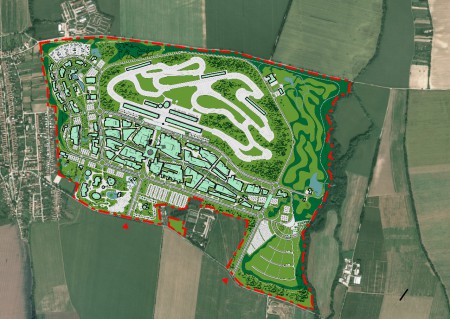 Návrh územia - situácia